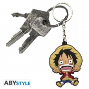 Porte-clés One Piece PVC Luffy SD