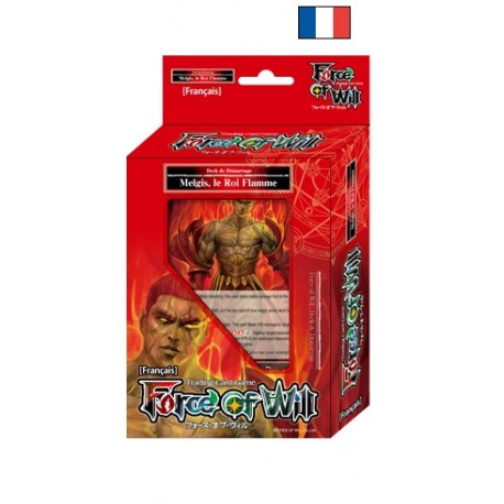 Deck De Démarrage Force Of Will Melgis Le Roi Flamme