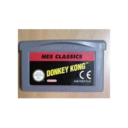 donkey kong nes classic gamboy advance 