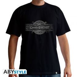 Tshirt GAME OF THRONES "Opening Logo" homme MC black - basic