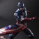 Figurine Marvel Universe variant Play Arts Kai Captain America