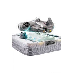 Star Wars diorama lumineux Egg Attack Millennium Falcon Floating Ver. (Episode V) 14 cm