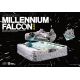 Star Wars diorama lumineux Egg Attack Millennium Falcon Floating Ver. (Episode V) 14 cm
