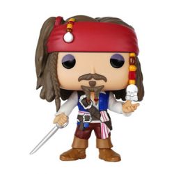 Figurine Pirates des Caraïbes POP! Vinyl Captain Jack Sparrow 9 cm