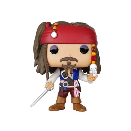Figurine Pirates des Caraïbes POP! Vinyl Captain Jack Sparrow 9 cm
