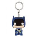  porte-clés Pocket POP DC Comics ! Vinyl 75th Anniversary Batman Blue 4 cm