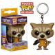 Figurine Les Gardiens de la Galaxie porte-clés Pocket POP! Vinyl Rocket Raccoon 4 cm