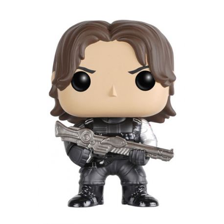 Figurine Captain America Civil War POP! Vinyl Bobble Head Winter Soldier 10 cm