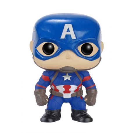 Figurine Captain America Civil War POP! Vinyl Bobble Head Captain America 10 cm