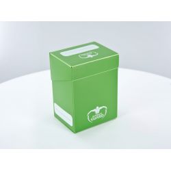 Ultimate Guard boîte pour cartes Deck Case 80+ taille standard Vert Clair