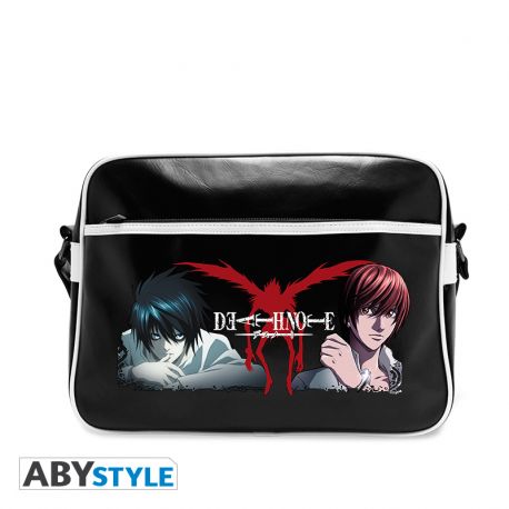 Sac Besace DEATH NOTE "L VS Light" - Vinyle