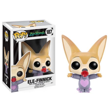 Figurine Zootopie POP! Disney Vinyl Ele-Finnick 7 cm