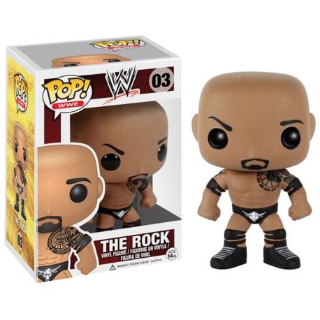 Figurine WWE Wrestling POP! Vinyl The Rock 10 cm