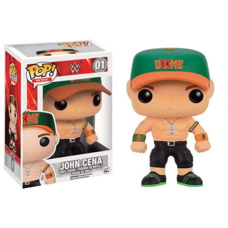Figurine WWE Wrestling POP! WWE Vinyl John Cena Green Cap 9 cm