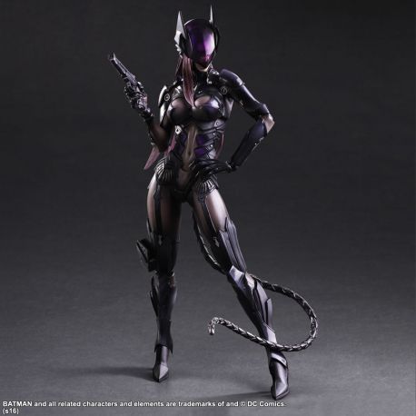 Figurine DC Comics Variant Play Arts Kai Catwoman by Tetsuya Nomura 27 cm