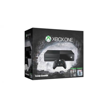 Console XBOX One 1To + Rise of the Tomb Raider