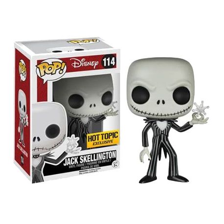 Figurine L´étrange Noël de Mr. Jack POP! Vinyl Snowflake Jack Skellington 10 cm