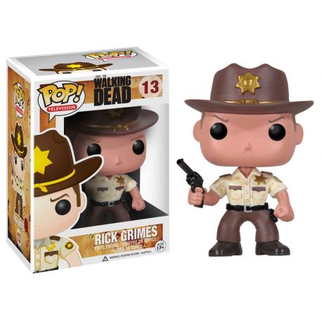 Figurine The Walking Dead POP! Vinyl Rick 10 cm