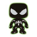 Marvel Comics POP! Vinyl Bobble Head Black Suit Spider-Man Glow In The Dark 9 cm