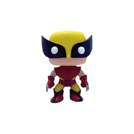 Marvel Comics POP! Marvel Vinyl Bobble Head Wolverine Brown Costume Limited Edition 9 cm