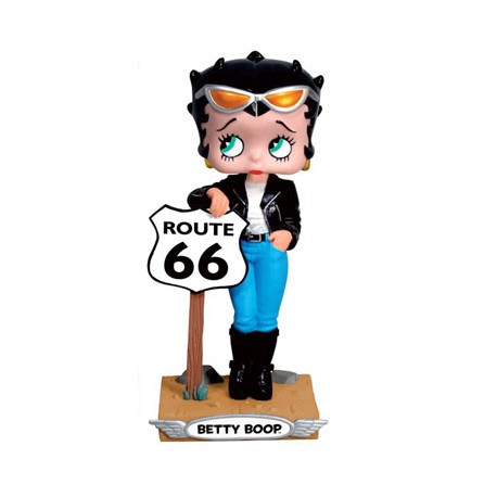 Betty Boop Wacky Wobbler Bobble Head Route 66 15 cm