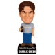 Charlie Sheen Wacky Wobbler Bobble Head sonore Frickin Rock Star from Mars 15 cm