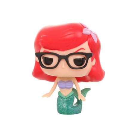 La Petite Sirène Figurine POP! Disney Vinyl Ariel Nerd (Hipster) 9 cm