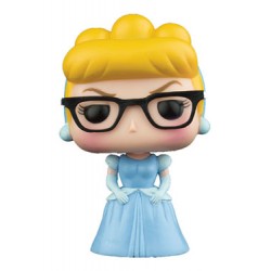 Cendrillon Figurine POP! Disney Vinyl Cinderella Nerd (Hipster) 9 cm