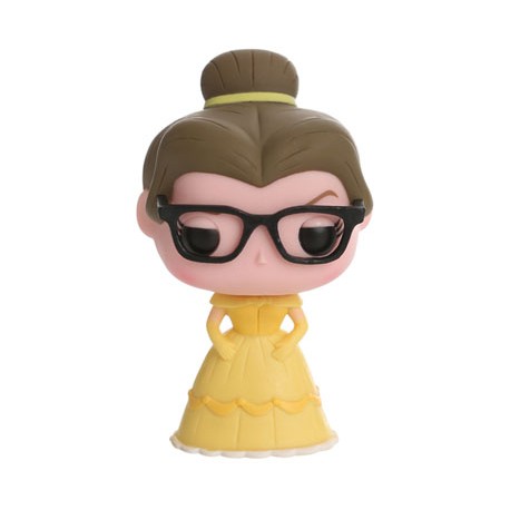 La Belle et la Bête POP! Disney Vinyl Figurine Belle Nerd (Hipster