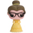 La Belle et la Bête POP! Disney Vinyl Figurine Belle Nerd (Hipster) 9 cm