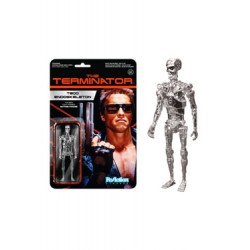 Terminator ReAction figurine Chrome T-800 Endoskeleton 10 cm