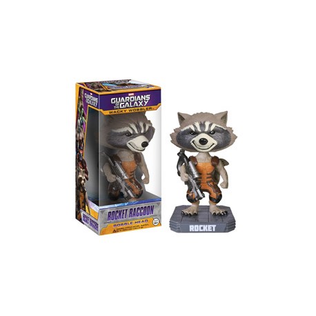 Guardians of the Galaxy Wacky Wobbler Bobble Head Rocket Raccoon 18 cm