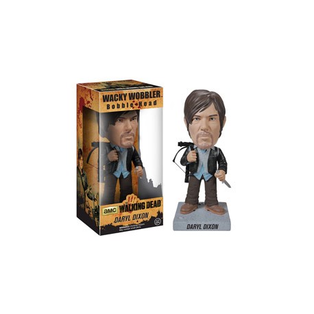 The Walking Dead Wacky Wobbler Bobble Head New Biker Daryl 18 cm