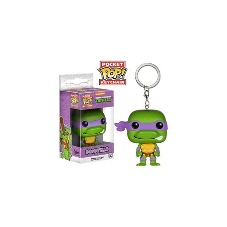Les Tortues Ninja POP! Vinyl porte-clés Donatello 4 cm