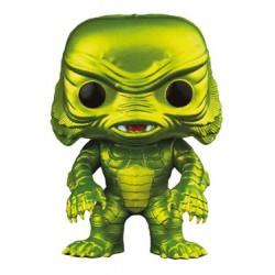 Universal Monsters POP! Vinyl figurine L´Étrange Créature du lac noir Metallic Version 9 cm