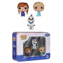 La Reine des neiges pack 3 Pocket POP! Tins figurines 4 cm