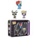 Mon petit poney pack 3 Pocket POP! Tins figurines 4 cm