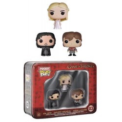 Le Trône de fer pack 3 Pocket POP! Tins figurines 4 cm