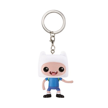 Adventure Time porte-clés Pocket POP! Vinyl Finn 4 cm