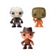 Horror pack 3 Pocket POP! Tins figurines Jason Voorhees, Freddy Krueger & Sam 4 cm