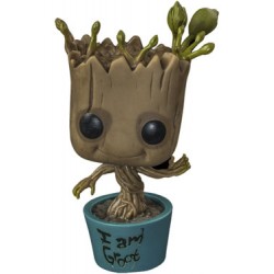 Les Gardiens de la Galaxie POP! Vinyl Bobble Head I am Dancing Groot 10 cm