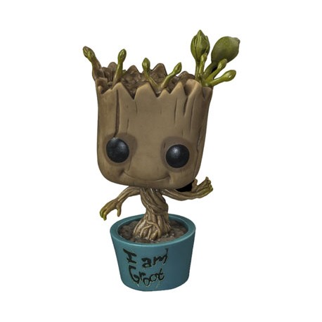 Les Gardiens de la Galaxie POP! Vinyl Bobble Head I am Dancing Groot 10 cm