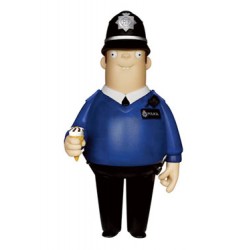 Hot Fuzz Vinyl Sugar Figurine Vinyl Idolz Danny Butterman 20 cm