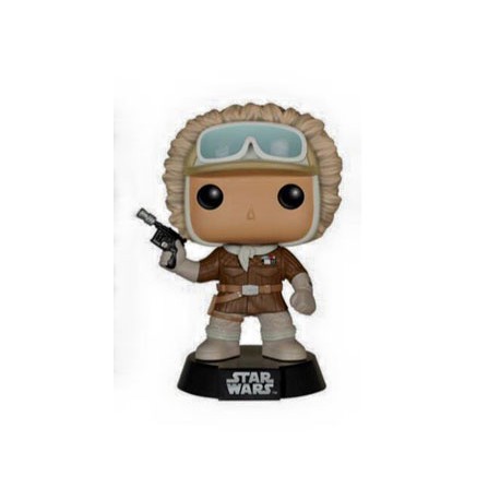 Star Wars POP! Vinyl Bobble Head Han Solo Hoth Outfit Exclusive 9 cm