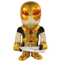 Marvel Comics figurine Hikari Sofubi Glitter Black & Gold Deadpool 19 cm