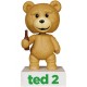 Ted 2 Wacky Wobbler Bobble Head électronique Talking Ted 15 cm