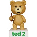 Ted 2 Wacky Wobbler Bobble Head électronique Talking Ted 15 cm