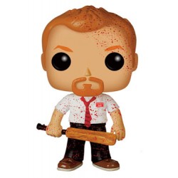 Shaun of the Dead POP! Movies Vinyl Figurine Shaun Bloody Variant 9 cm