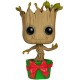 Les Gardiens de la Galaxie POP! Vinyl Bobble Head Holiday Dancing Groot 10 cm