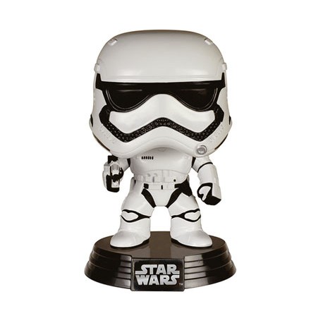 Star Wars Episode VII POP! Vinyl Bobble Head First Order Stormtrooper 10 cm